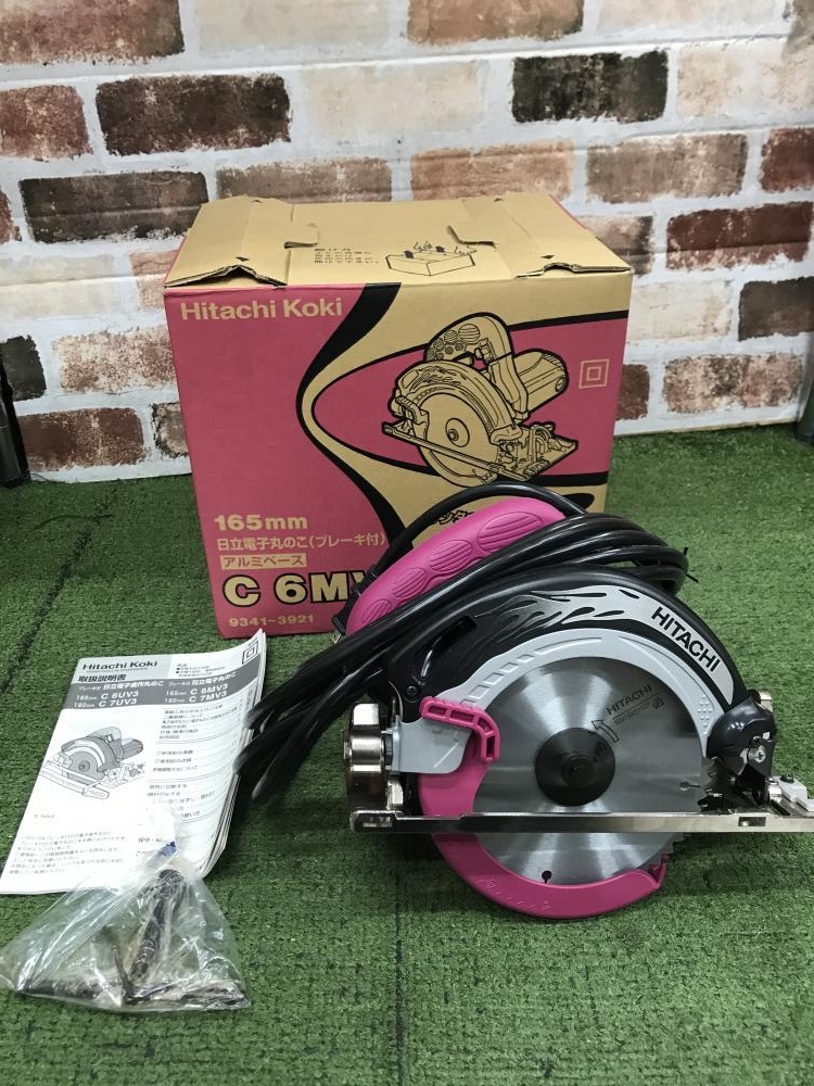 日立 165mm電子丸のこ C6MV3の中古 未使用品 《埼玉・草加》中古工具販売の専門店│ ツールオフ草加店 ｜中古工具販売のツールオフ