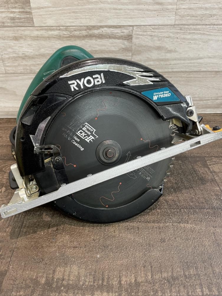 RYOBI リョービ W-760ED 電子マルノコ 190mm【市川行徳店】【店頭取引限定】【中古】管理番号：IT66ZCQSRXTL リョービ 電子丸ノコ 190mm W-760ED－中古機械工具・電動工具の買取