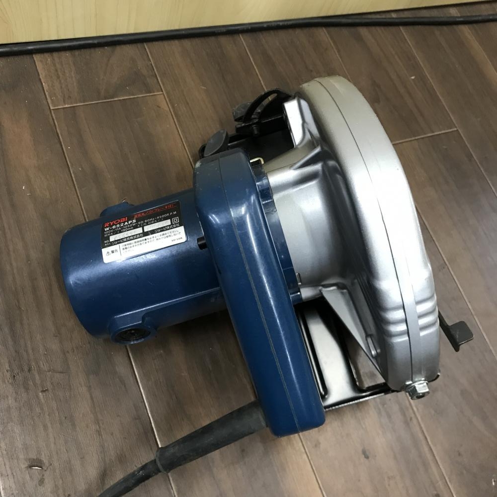 RYOBI 電気マルノコ W-652APSの中古 中古C傷汚れあり 《千葉》中古工具