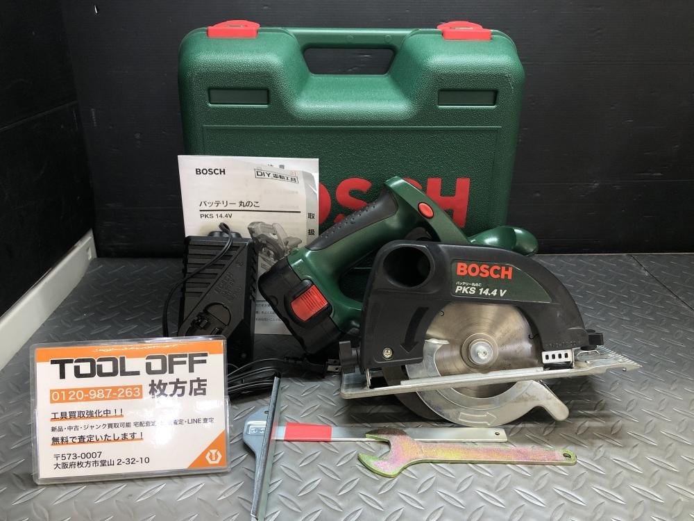 ボッシュ BOSCH 165mmマルノコ PKS165の中古 中古B使用感あり 《大阪・枚方》中古工具販売の専門店│ ツールオフ枚方店  ｜中古工具販売のツールオフ