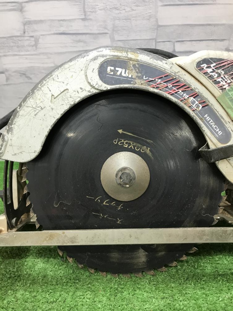 日立 HITACHI 190mm造作マルノコ C7UH ※カバーなしの中古 中古C傷 