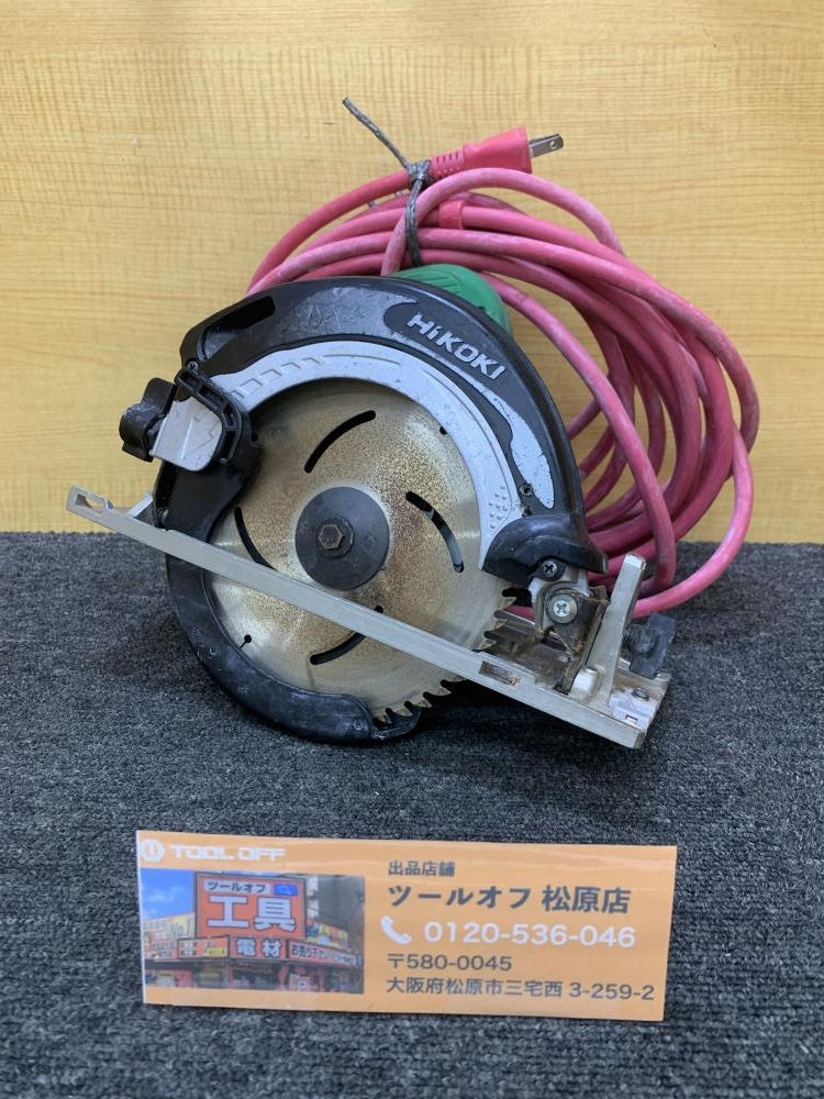 HIKOKI ハイコーキ 165ｍｍマルノコ 丸のこ 100V C6MB4 ※本体かけ有