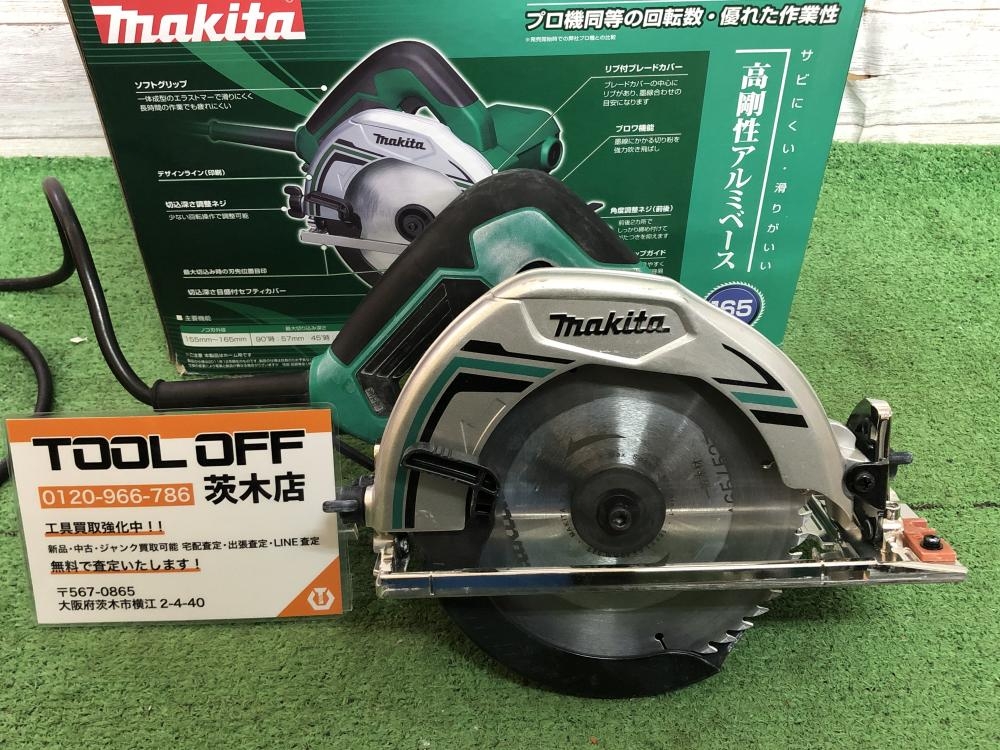 マキタ makita M565 電気マルノコ【野田愛宕店】【店頭取引限定】【中古】ITU9XCNRAARG マキタ（makita） 電気マルノコ チップソー付 M565 : ヒラキショウジ