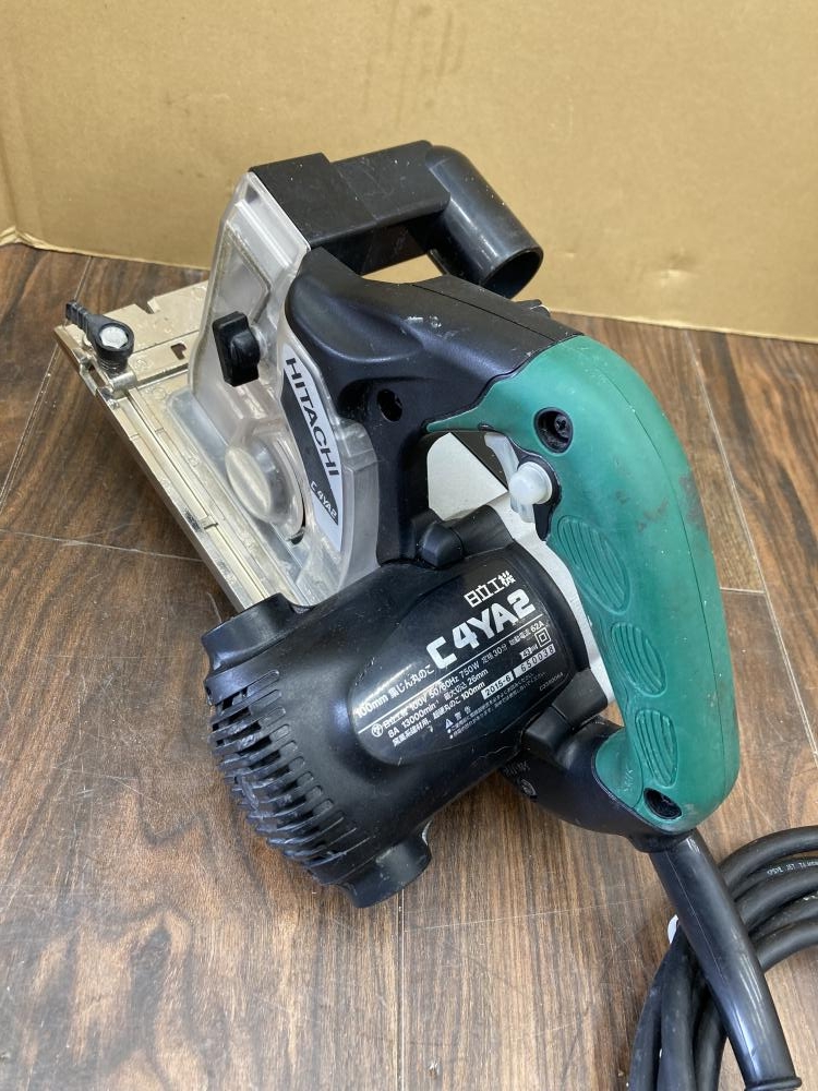 HITACHI KOKI 100mm 集じん丸のこ C4YA2 2015年製 中古