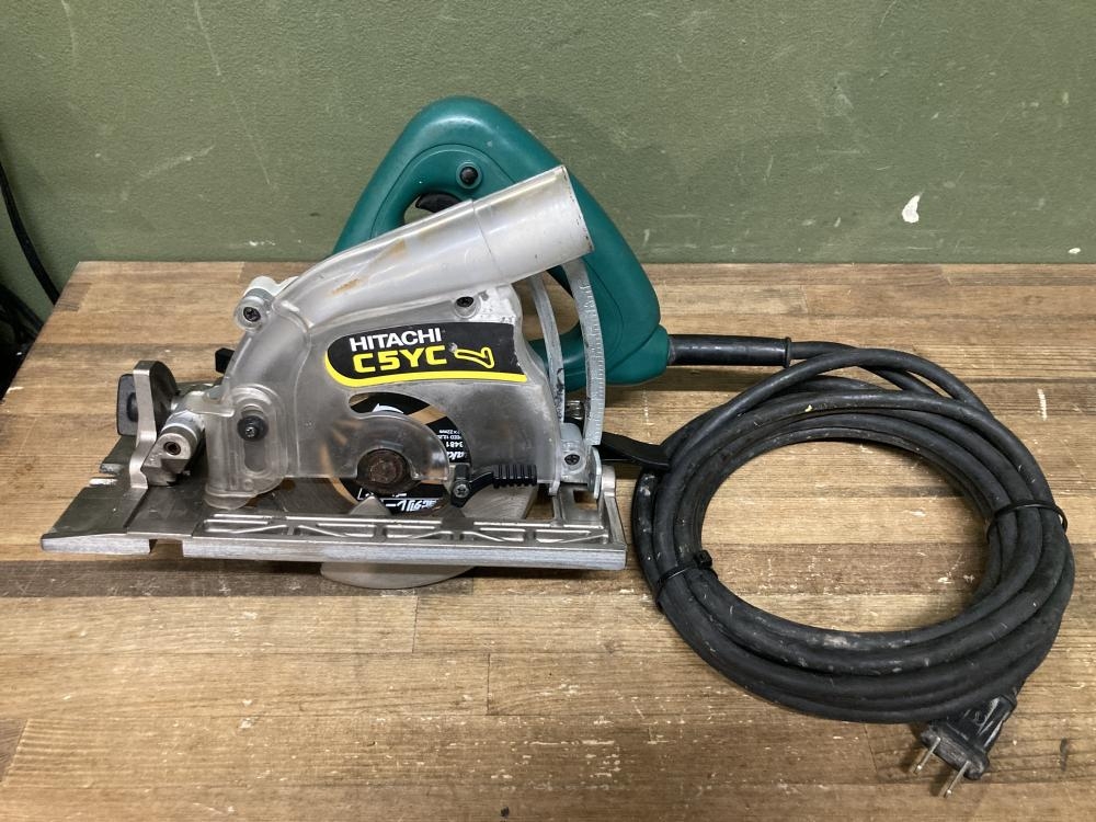 日立工機 125mm集塵マルノコ C5YCの中古 中古C傷汚れあり 《東京