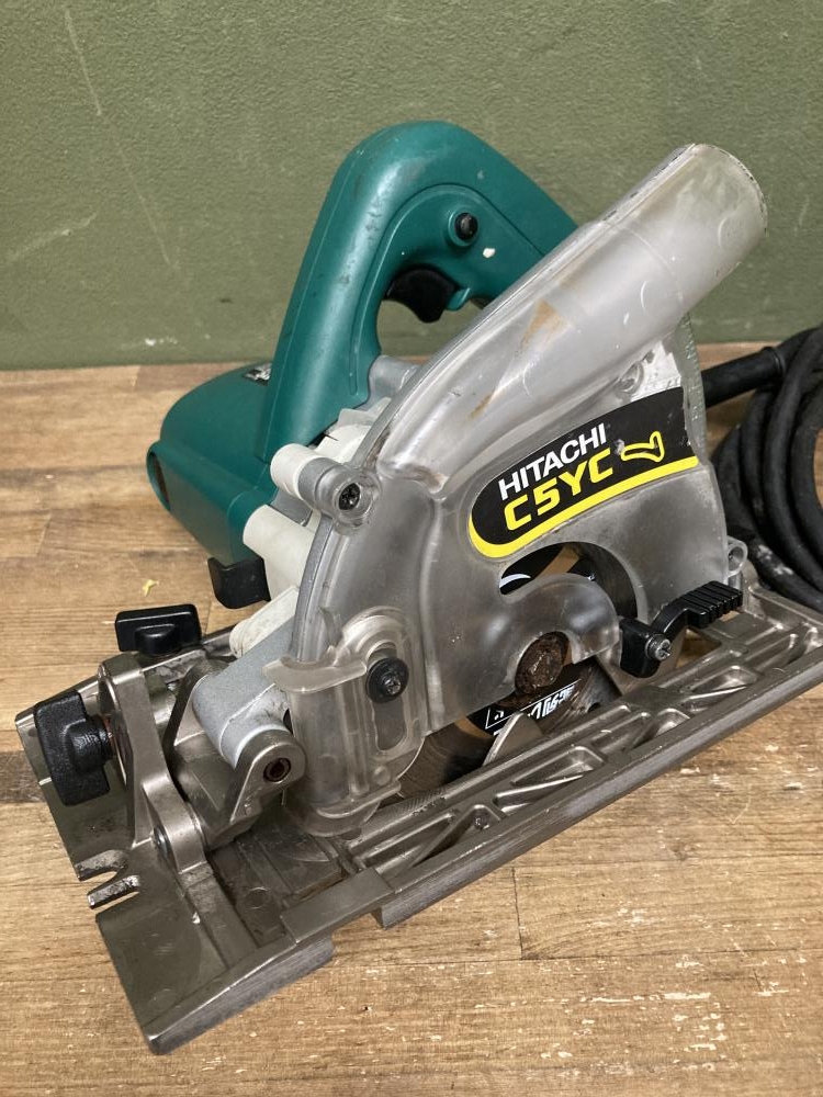 日立工機 125mm集塵マルノコ C5YCの中古 中古C傷汚れあり 《東京