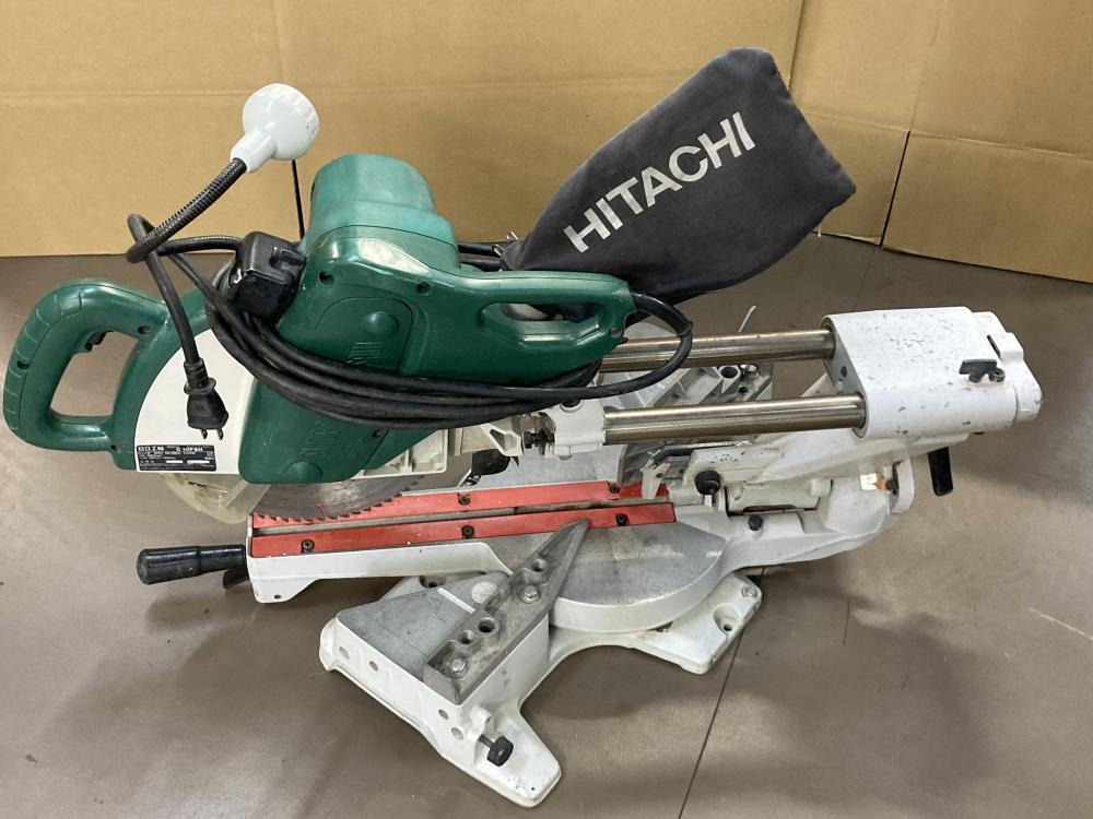 日立　C10FSH  スライド丸ノコ　卓上　中古 日立 260mm卓上スライド丸のこ C10FSHの中古 中古C傷汚れあり 《神奈川