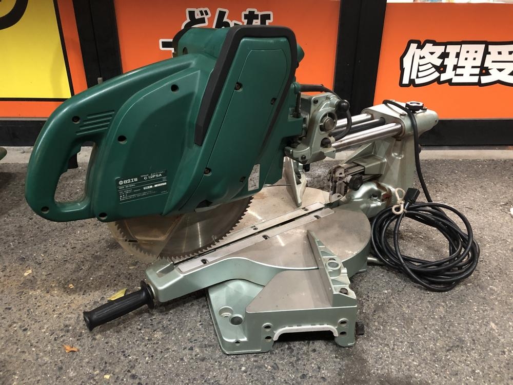 日立 305mm卓上スライド丸のこ C12FSAの中古 中古C傷汚れあり 《大阪・堺》中古工具販売の専門店│ ツールオフ堺店 ｜中古工具販売のツールオフ