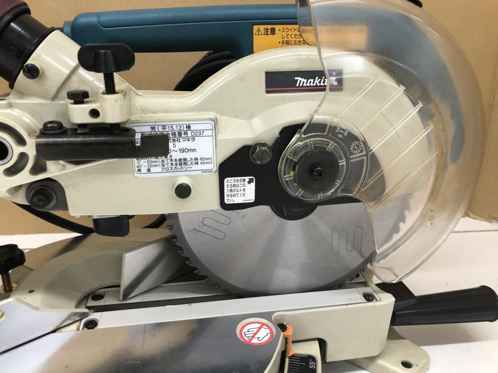 マキタ makita 190mm スライドマルノコ LS0712の中古 中古C傷汚れあり 《埼玉・鴻巣》中古工具販売の専門店│ ツールオフ鴻巣店  ｜中古工具販売のツールオフ