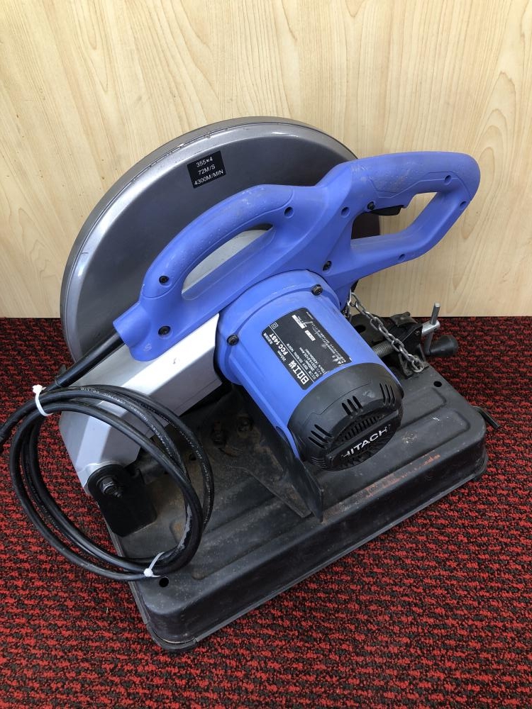日立 355mm高速切断機 FCC14STの中古 中古C傷汚れあり 《千葉・市原 