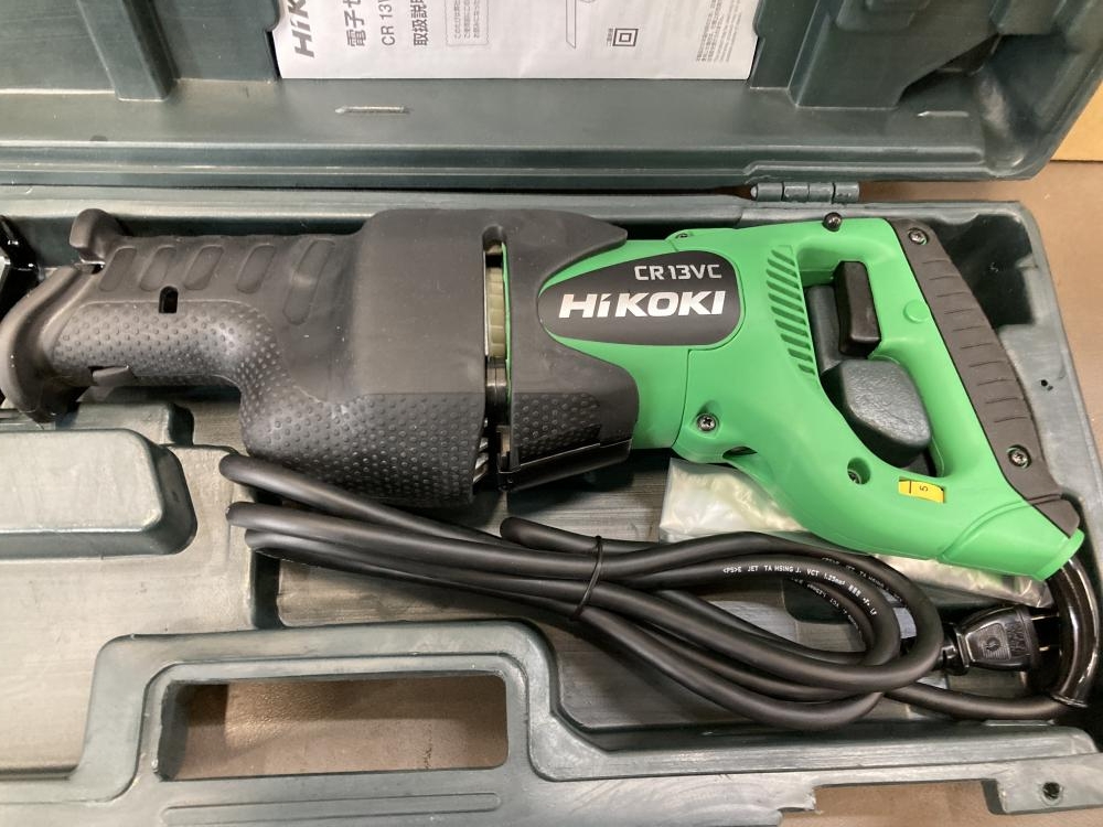 HiKOKI 電子セーバーソー CR13VCの中古 未使用品 《横浜・青葉》中古工具販売の専門店│ ツールオフ横浜店 ｜中古工具販売のツールオフ