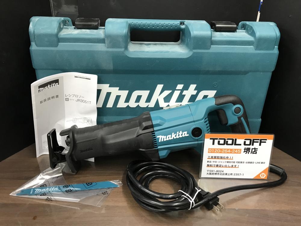 makita マキタ レシプロソー 100V JR3051Tの中古 未使用品 《大阪・堺》中古工具販売の専門店│ ツールオフ堺店  ｜中古工具販売のツールオフ