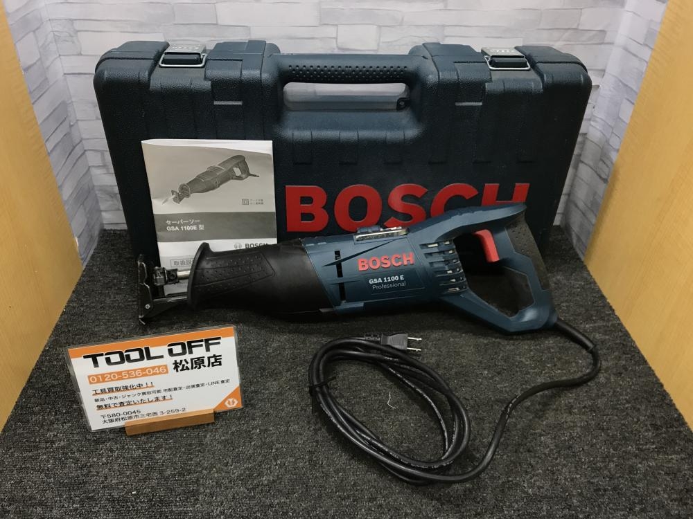 BOSCH ボッシュ 電動セーバーソー レシプロソー GSA1100Eの中古 中古B使用感あり 《大阪・松原》中古工具販売の専門店│ツールオフ松原店  ｜中古工具販売のツールオフ