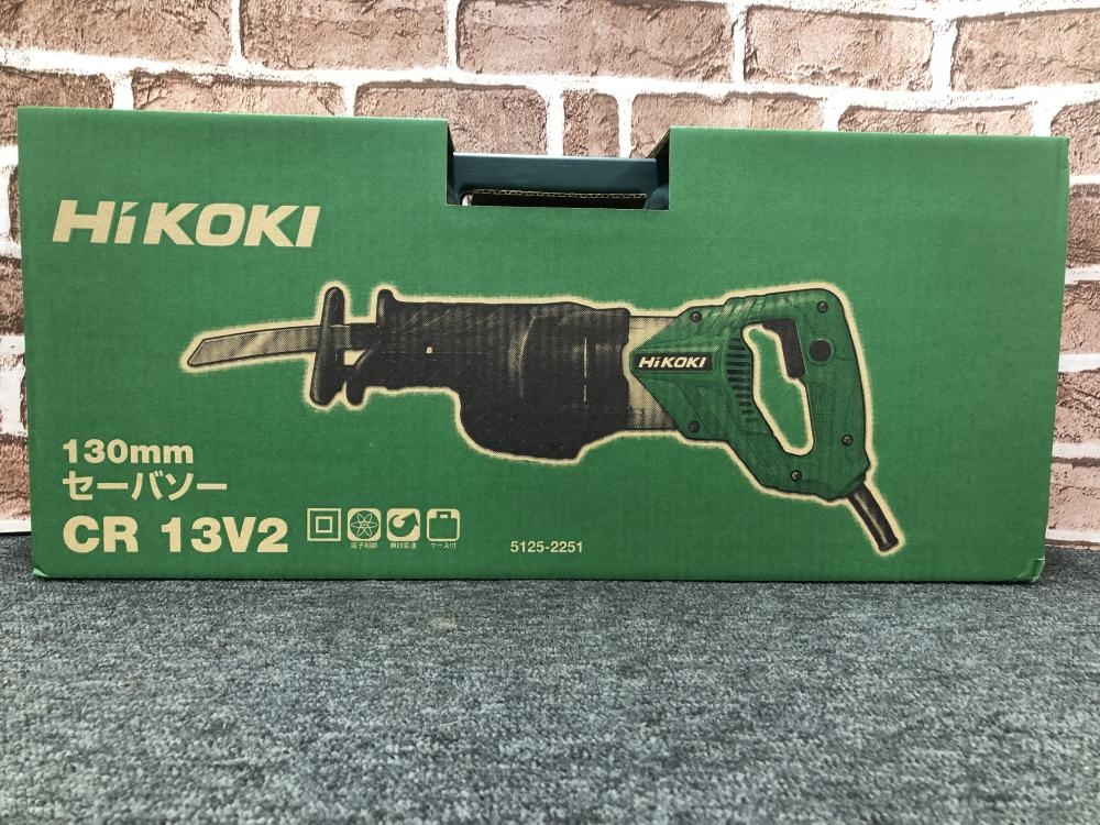 【引取限定 戸畑本店】HiKOKI　130mmセーバソー　未使用品　CR13VBY2 引取限定 戸畑本店】HiKOKI 130mmセーバソー 未使用品 CR13VBY2