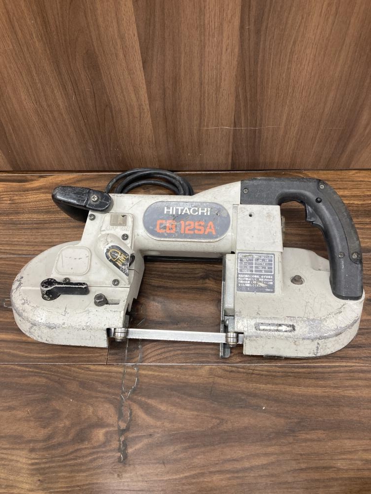 日立 120㎜ロータリバンドソー CB12SAの中古 中古C傷汚れあり 日立 120㎜ロータリバンドソー CB12SAの中古 中古C傷汚れあり