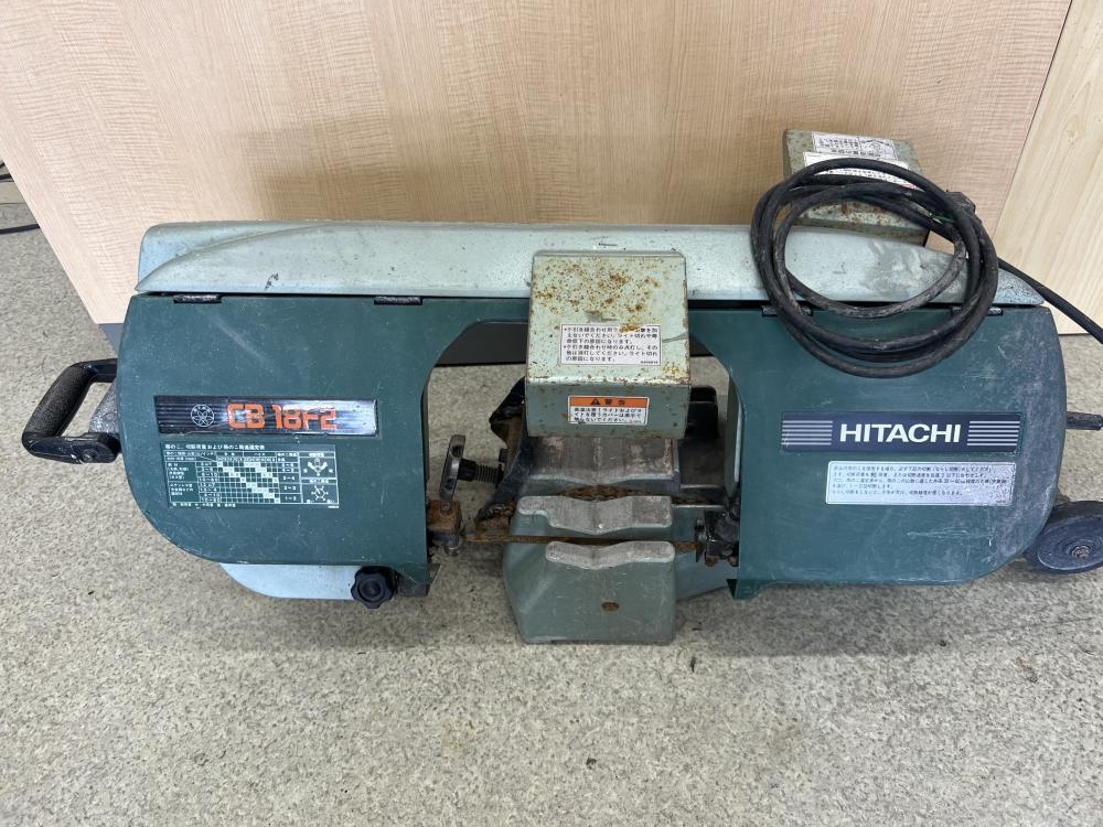日立機工 CB18F2 バンドソー 楽天市場】HiKOKI 日立 バンドソー