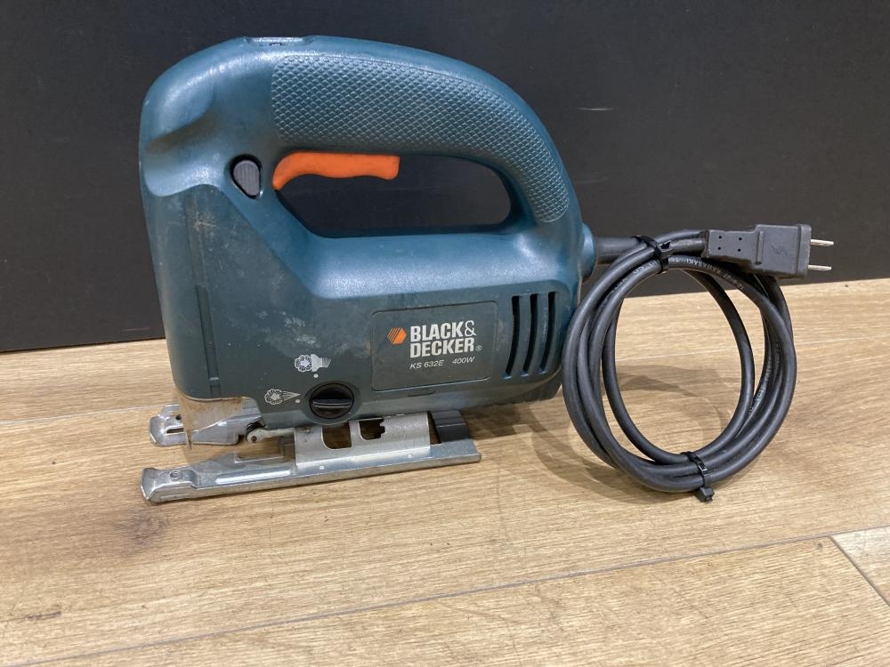 BLACK＆DECKER 無断変速ジグソー KS632Eの中古 中古C傷汚れあり 《埼玉・上尾》中古工具販売の専門店│ ツールオフ上尾店 ｜中古工具 販売のツールオフ