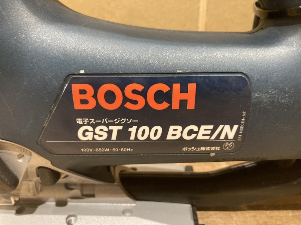 BOSCH 電子スーパージグソー GST100BCE Nの中古 中古C傷汚れあり 《東京・江戸川》中古工具販売の専門店│ ツールオフ江戸川店  ｜中古工具販売のツールオフ