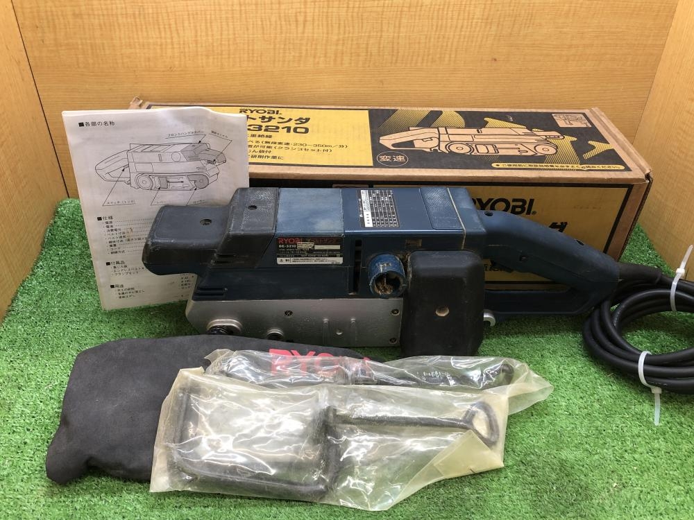 リョービ RYOBI ベルトサンダ BE-3210の中古 中古C傷汚れあり 《大阪