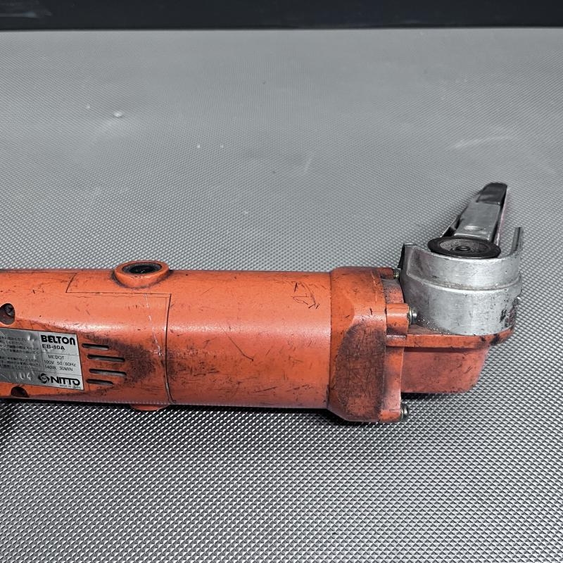 日東工器 NITTO 電動ベルトサンダー EB-10Aの中古 中古C傷汚れあり