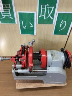 【店頭受取り限定】※現状品※ アサダ/Asada ねじ切り機・パイセット40 【鴻巣店】