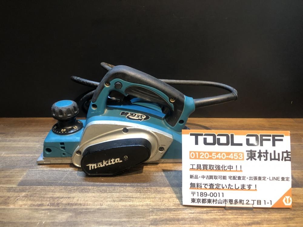 マキタ makita 82mm電動カンナ KP0800Aの中古 ジャンク 《東京・東村山 マキタ makita 82mm電動カンナ KP0800Aの中古 ジャンク 《東京・東村山