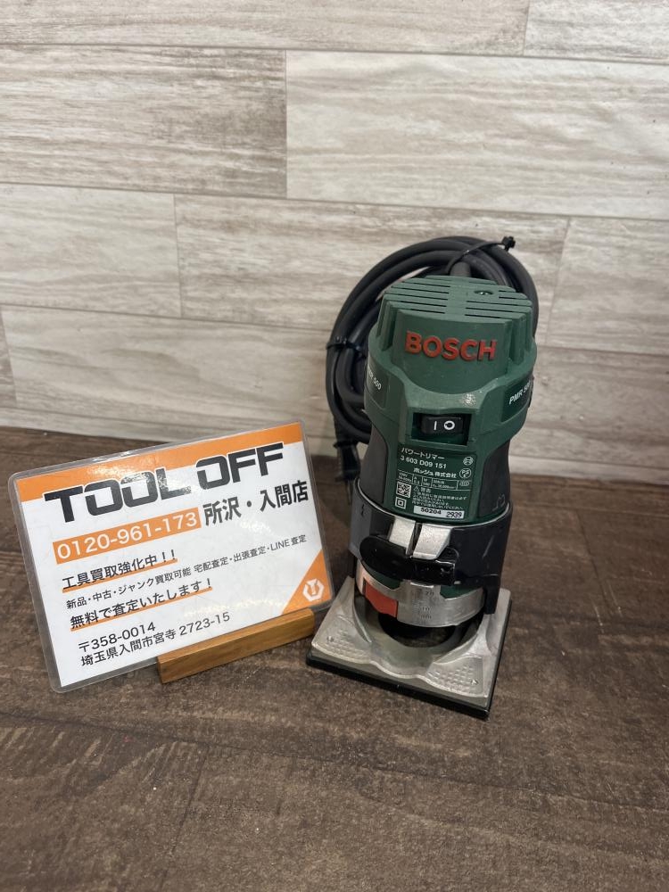 BOSCH ボッシュ パワートリマー PMR500の中古 ジャンク 《埼玉・入間》中古工具販売の専門店│ ツールオフ所沢入間店  ｜中古工具販売のツールオフ