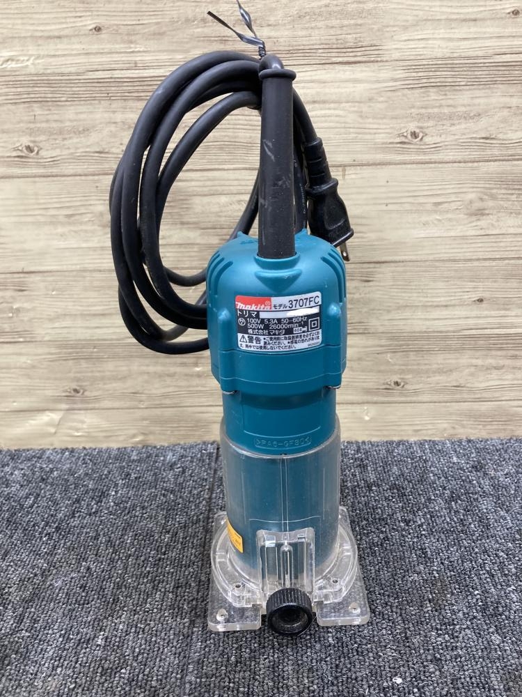 マキタ makita トリマ 3707FCの中古 中古B使用感あり 《大阪・松原