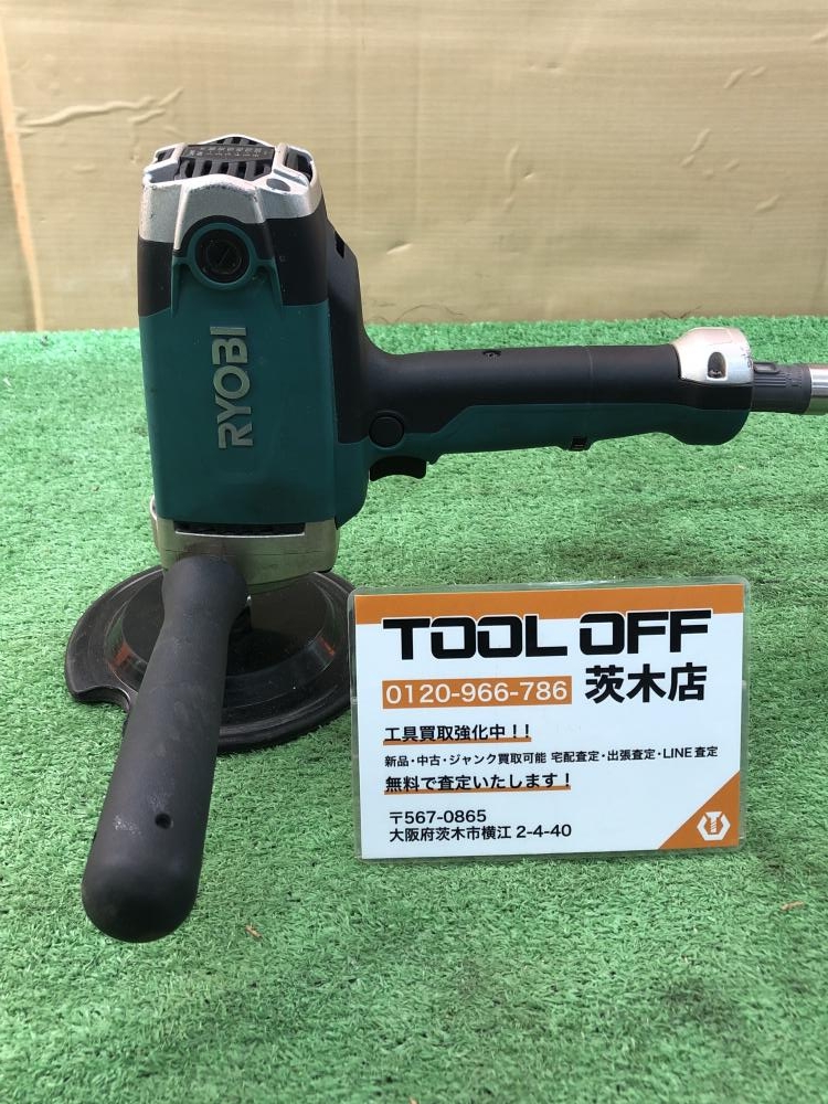 RYOBI リョービ 電子シングルアクションポリッシャー PE-202の中古 中古B使用感あり 《大阪・茨木》中古工具販売の専門店│ ツールオフ茨木店  ｜中古工具販売のツールオフ