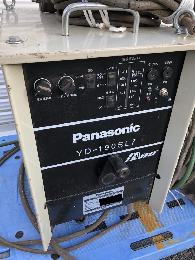 パナソニック Panasonic 半自動溶接機 三相200V YD-190SL7の中古 中古C傷汚れあり 《埼玉・川越》中古工具販売の専門店│  ツールオフ川越店 ｜中古工具販売のツールオフ