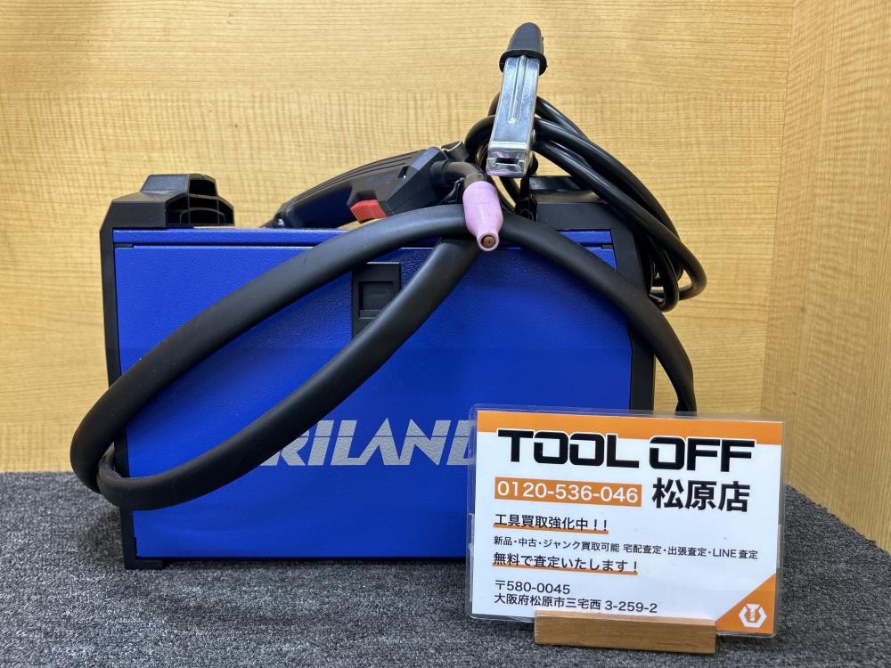 リランド Riland ノンガス半自動溶接機 MIG100 ※電源コード欠品の為