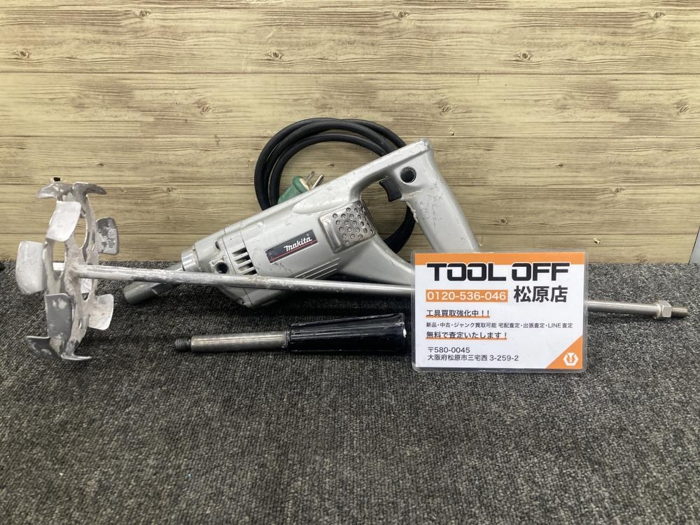 マキタ makita 撹拌機 カクハン機 UT1304の中古 中古C傷汚れあり 《大阪・松原》中古工具販売の専門店│ツールオフ松原店  ｜中古工具販売のツールオフ