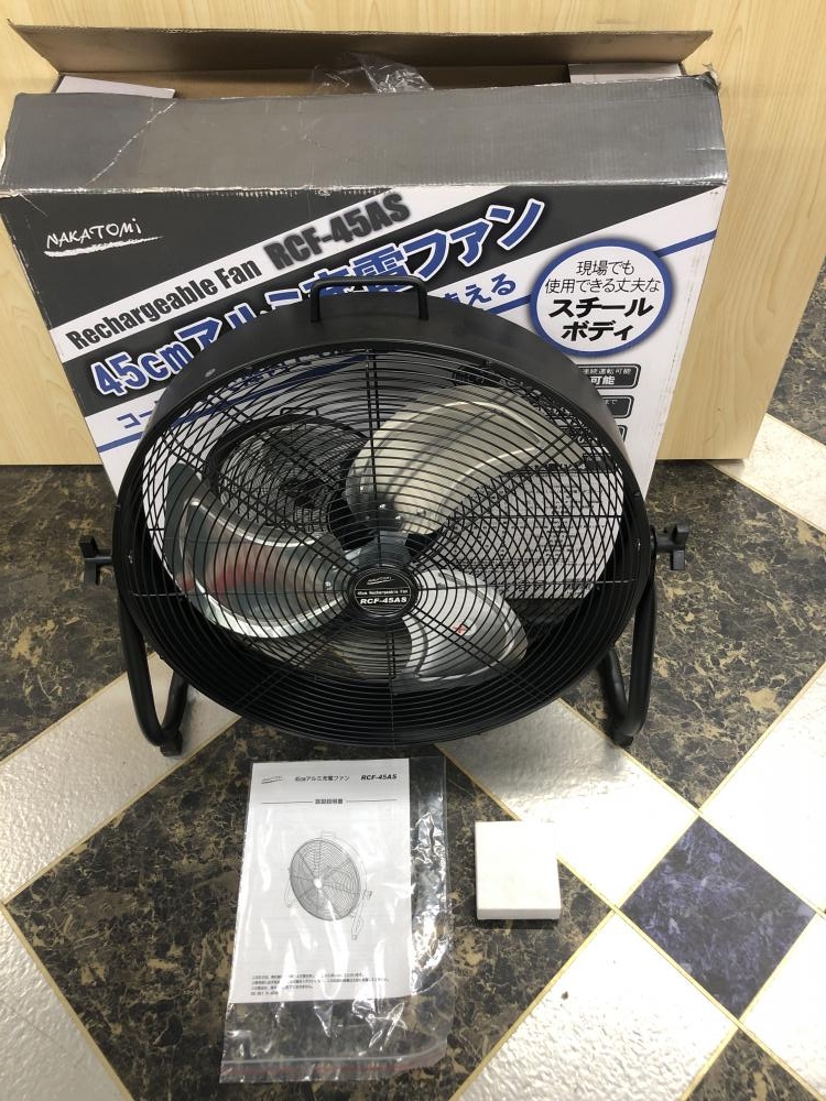 ナカトミ サーキュレーター RCF-45ASの中古 未使用品 《千葉・市原》中古工具販売の専門店│ ツールオフ千葉市原店 ｜中古工具販売のツールオフ