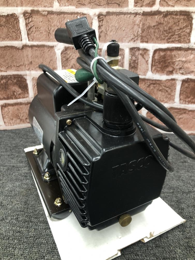 【未使用品】TASCO TA150SC 真空ポンプ TA150XE イチネンタスコ エアコン設置用部材 オイル逆流防止弁付