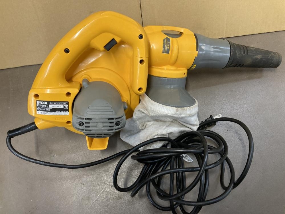 RYOBI ポータブルブロワバキューム PSV-600 リョービ 集塵機/集 RYOBI ポータブルブロワバキューム PSV-600 リョービ 集塵機/集