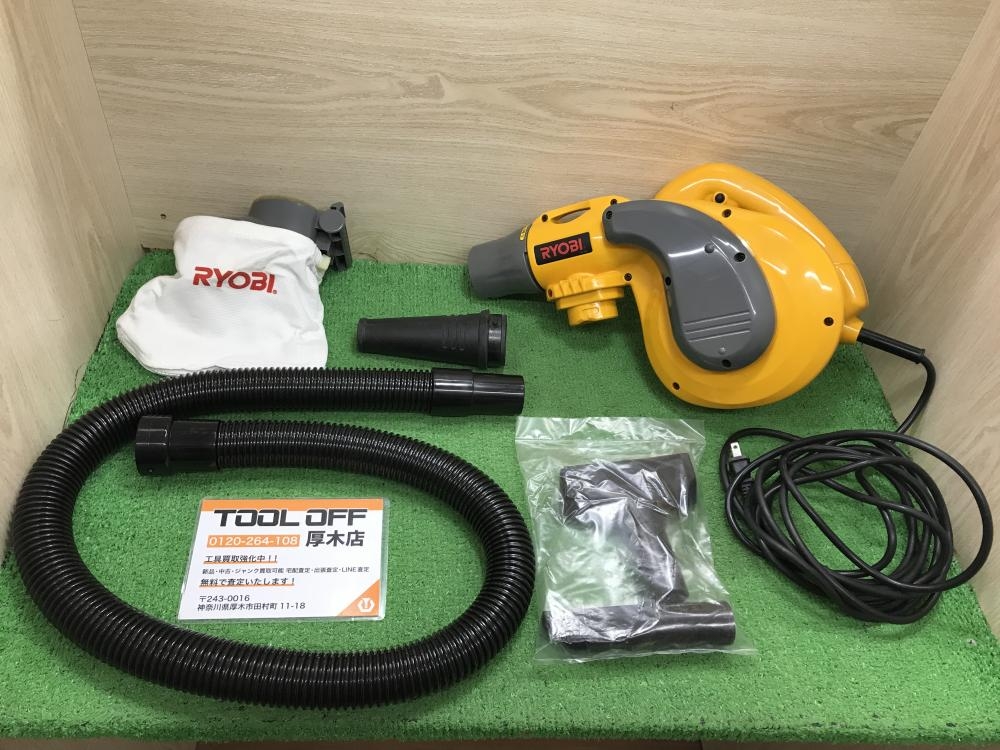 【中古】リョービ RYOBI PSV-600 ポータブルブロワバキューム 風速79m/s 100V【ハンズクラフト佐賀】 リョービ（RYOBI） 京セラ（リョービ）ポータブルブロワバキューム PSV