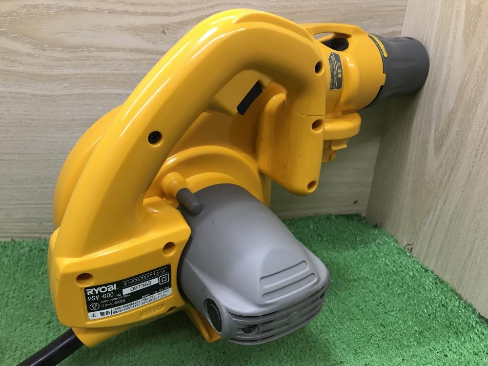 RYOBI  ポータブルブロワバキューム　PSV-600 京セラ 旧リョービ ポータブルブロワバキューム PSV-600 682850A
