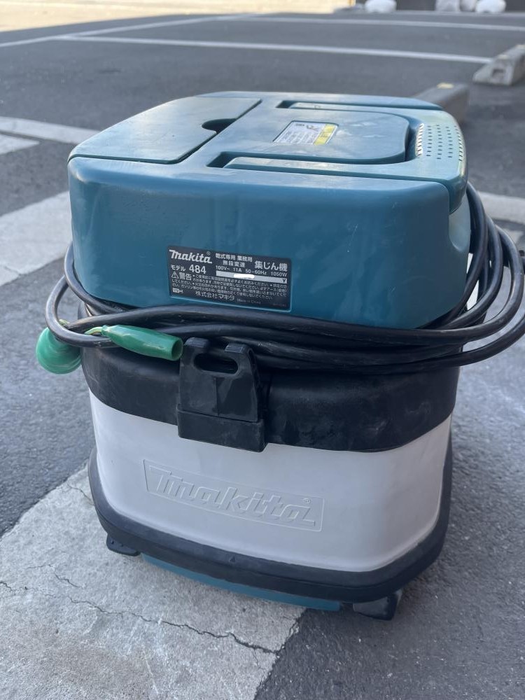 M【中古現状品】マキタ makita 乾式専用 集じん機 業務用 482 電動工具連動 DIY マキタ VC013GZ 本体のみ - 充電式小型集じん機 無線連動モデル
