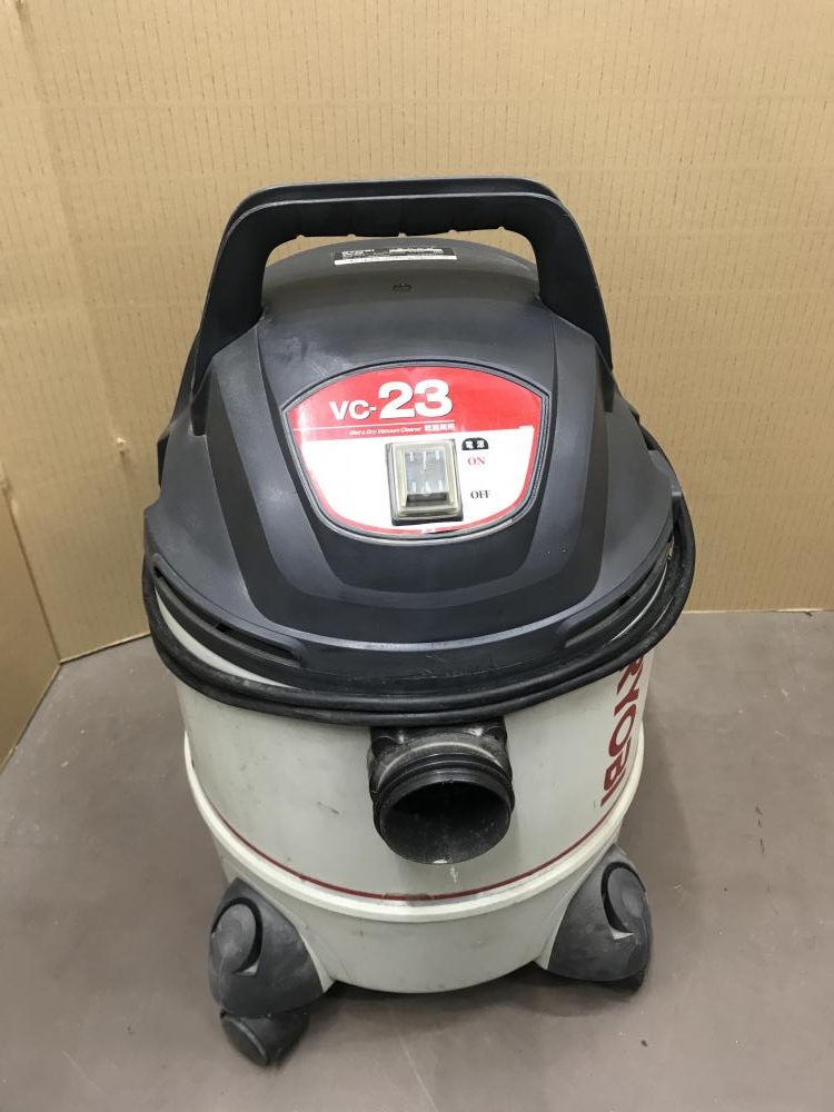 RYOBI リョービ 乾湿両用バキュームクリーナー 集じん機 VC-23の中古 中古C傷汚れあり 《大阪・松原》中古工具販売の専門店│ツールオフ松原店  ｜中古工具販売のツールオフ