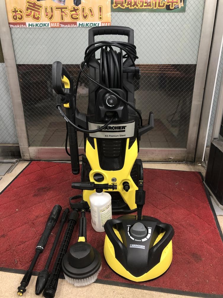 ケルヒャー KARCHER 高圧洗浄機 K5 プレミアムサイレントの中古 中古B