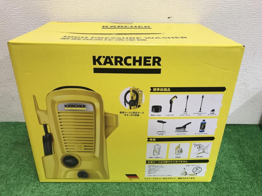 ケルヒャー 家庭用高圧洗浄機 K2の中古 未使用品 《神奈川・川崎》中古