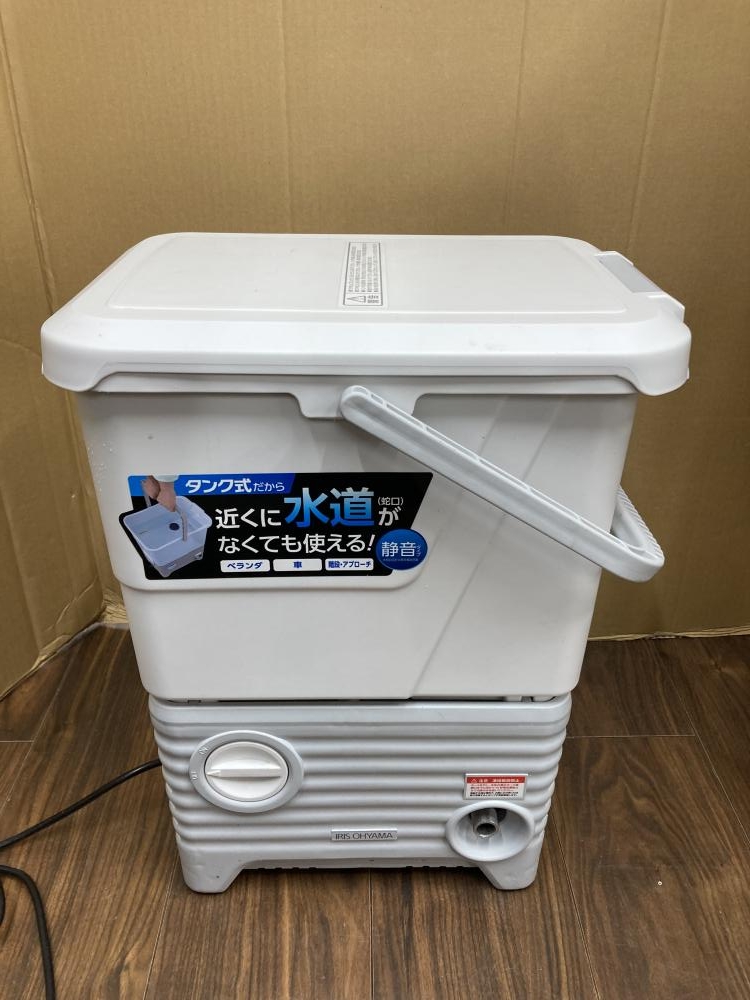 アイリスオーヤマ タンク式高圧洗浄機 SBT-512Nの中古 中古C傷汚れあり