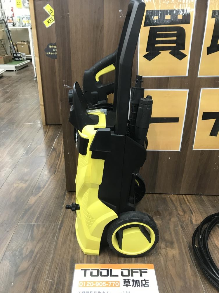 ケルヒャー 高圧洗浄機 K4サイレントの中古 中古C傷汚れあり 《埼玉・草加》中古工具販売の専門店│ ツールオフ草加店 ｜中古工具販売のツールオフ