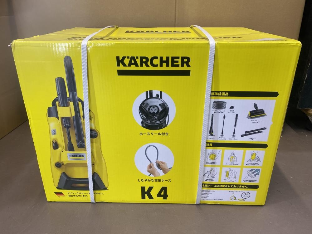 ケルヒャー 高圧洗浄機 K4 プレミアムサイレントの中古 未使用品