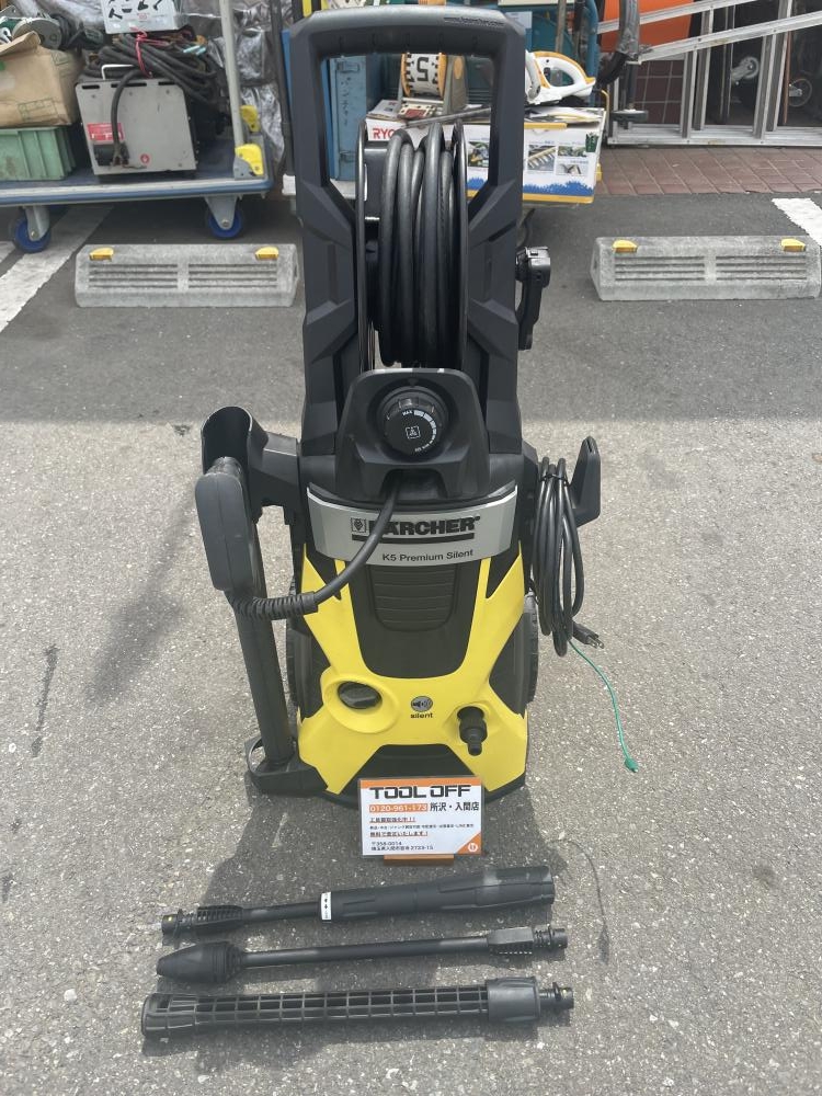 KARCHER ケルヒャー 高圧洗浄機 K5 プレミアムサイレントの中古 中古C