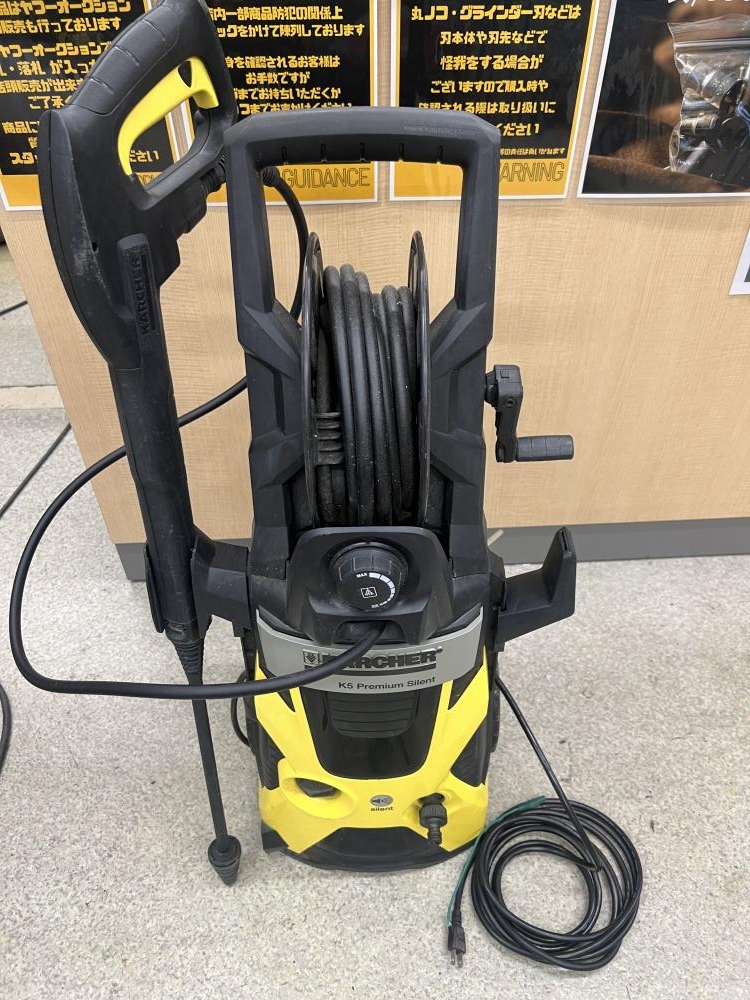 ケルヒャー Karcher 高圧洗浄機 K5 silent 付属品は画像を参照の中古 中古B使用感あり 《大阪・枚方》中古工具販売の専門店│  ツールオフ枚方店 ｜中古工具販売のツールオフ