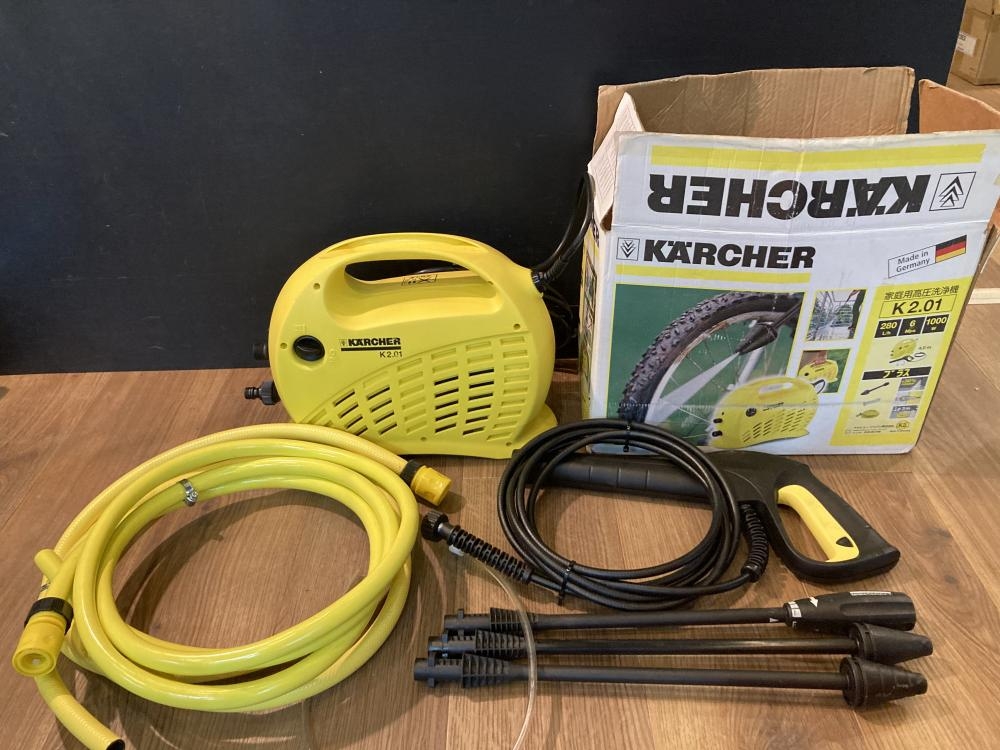 K2.01 ケルヒャー 高圧洗浄機 家庭用高圧洗浄機 掃除機 - 生活家電