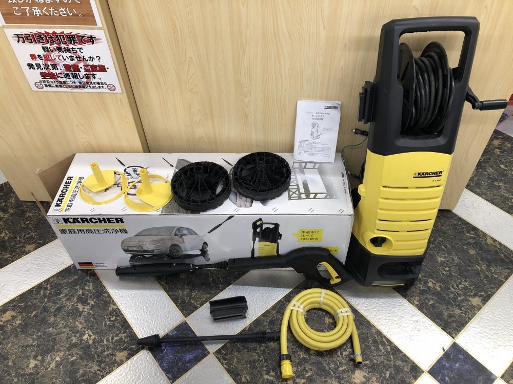 ケルヒャー KARCHER 高圧洗浄機 K3.490の中古 中古C傷汚れあり 《千葉