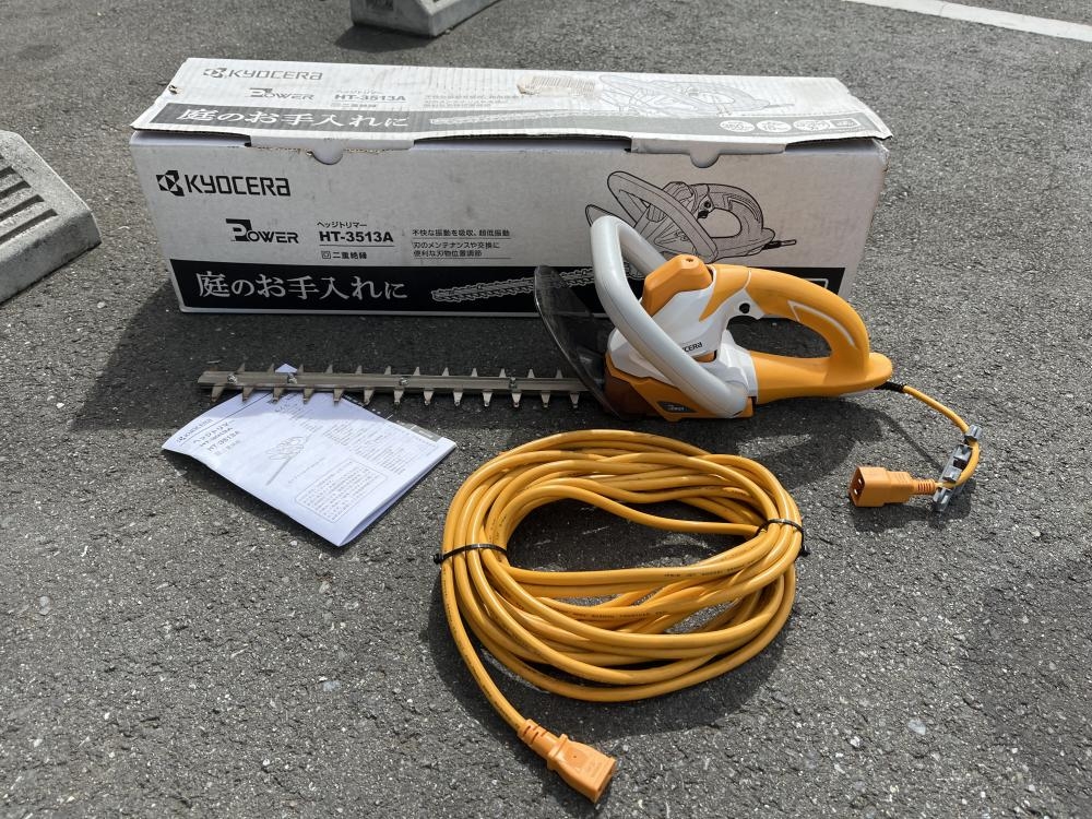 京セラ KYOCERA ヘッジトリマー HT-3513Aの中古 中古C傷汚れあり