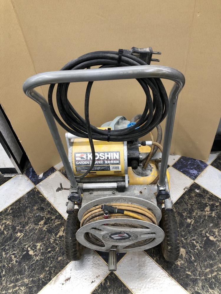 KOSHIN 電動噴霧器 MS-252RT25の中古 中古C傷汚れあり 《千葉・市原